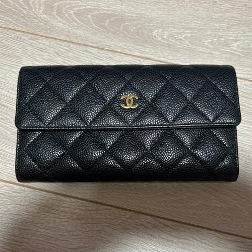 シャネル　長財布
