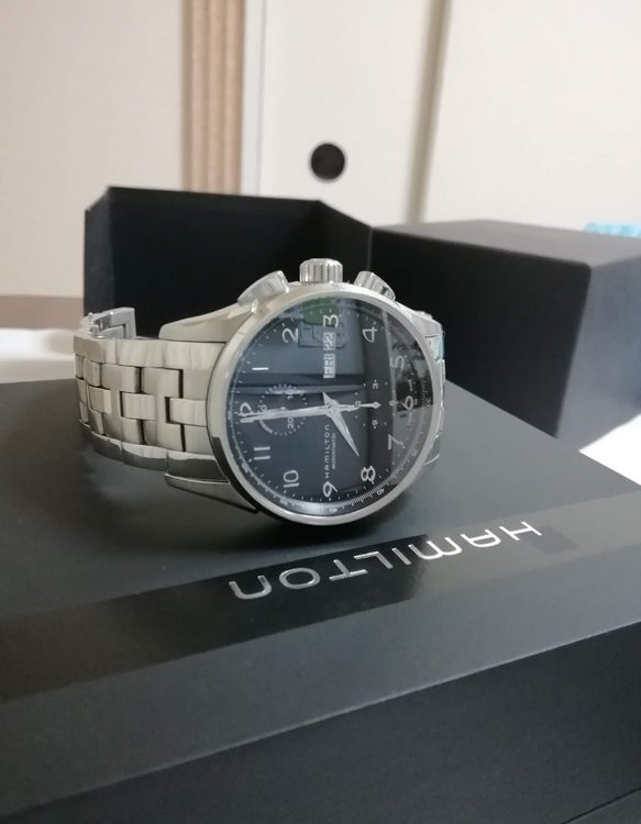 ジャズマスター マエストロ 自動巻きクロノグラフ