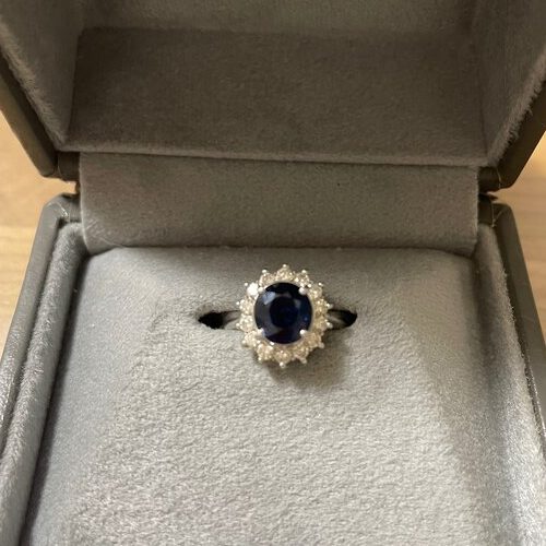 サファイア指輪