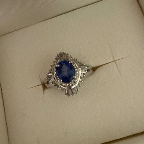 ブルーサファイアリング