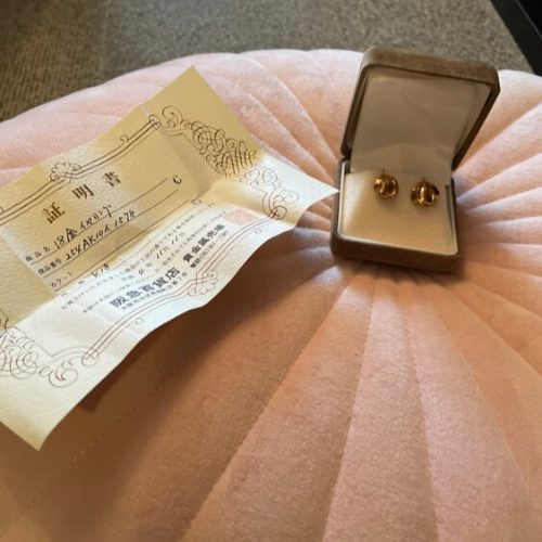 １８金イヤリング