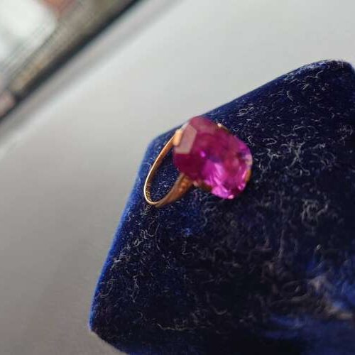 ガーネット18金指輪