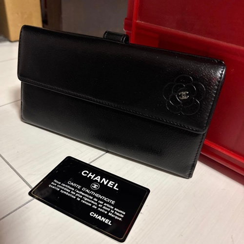 CHANEL シャネル カメリア 長財布
