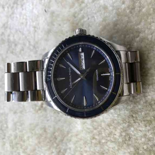 ハミルトンジャズマスターシービューデイデイトh37551141