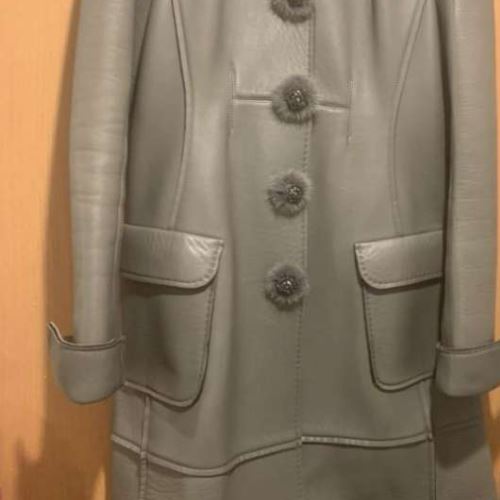 ルイヴィトン レザーコート