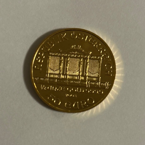 ウィーンハーモニー金貨の画像