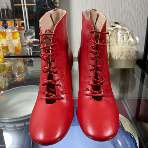 未使用　36サイズ　レザー　ブーツ