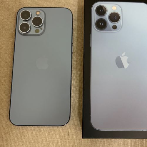 iPhone13 PROMAX シエラブルー