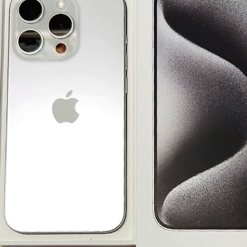 MTU83J/A iPhone15Pro, WhiteTitanium