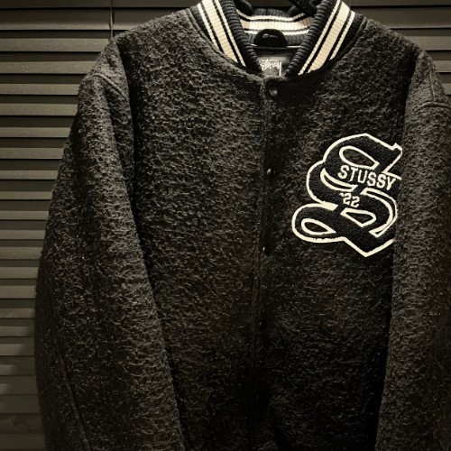 stussy varsity jacket