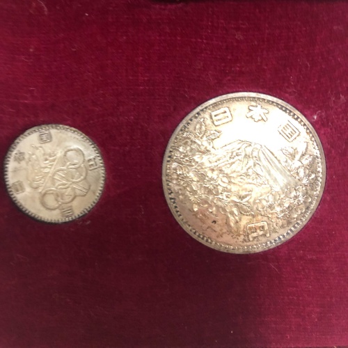 1964東京オリンピック記念硬貨の画像