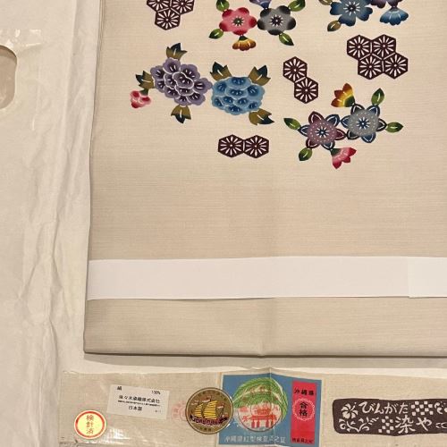 琉球紅型 名古屋帯