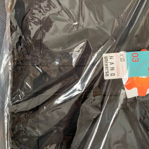 ■ナノユニバース　ウォータープルーフライトフーディブルゾン