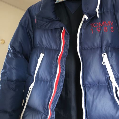 トミーヒルフィガージャパンのダウン