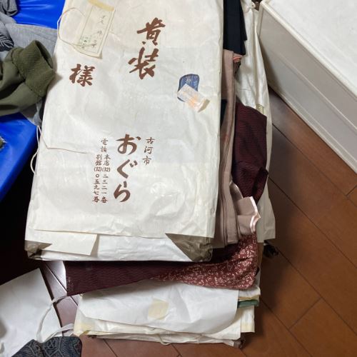 ポリエステルやウール着物