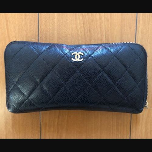 シャネル マトラッセ キャビアスキン