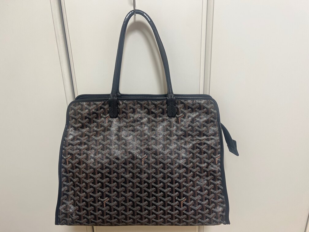 ゴヤール トートバッグ アーディPM ヘリンボーン パンチング サックキャット