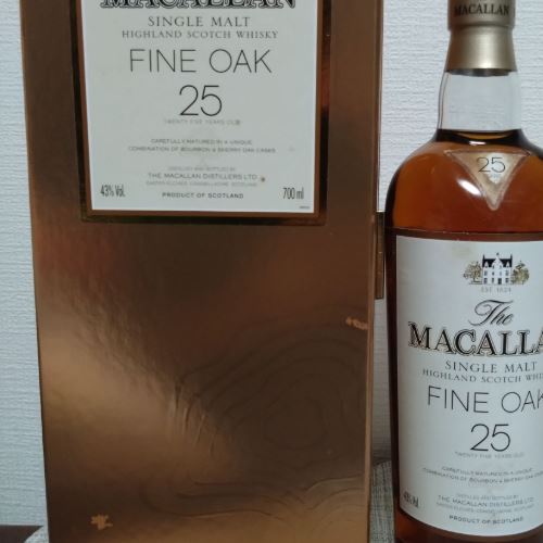 マッカランファインオーク　25年