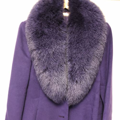 レオナールファー付きジャケット