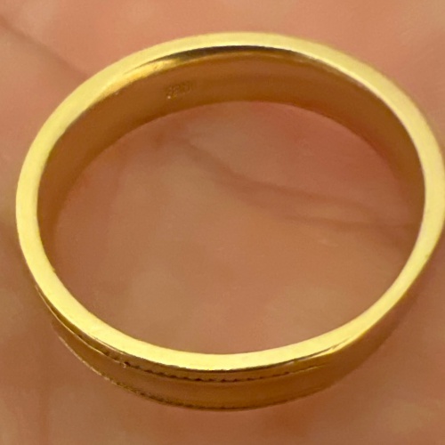 指輪 K18 約4gの画像