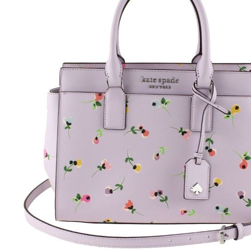 ケイトスペード　ミディアムサッチェルキャメロン　ワイルドフラワー　ディッツィー