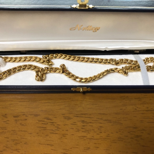 K18 ネックレス　50cm 100g 確認済み