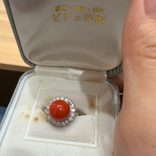 珊瑚指輪