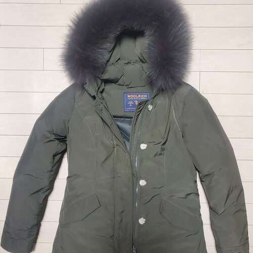 ウールリッチ ダウンコート ロング フード フォックスファー