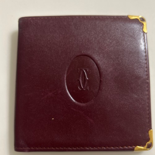 カルティエ2つ折り財布