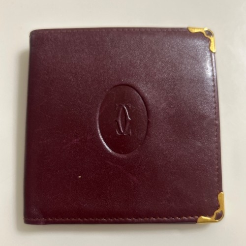 カルティエ2つ折り財布