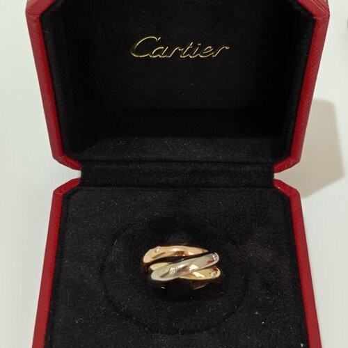 カルティエ トリニティ 15石