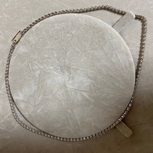 プラチナネックレスの画像