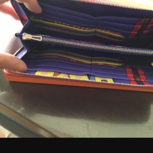 エルメス財布シルクイン