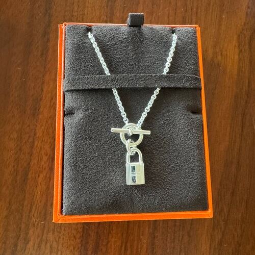 HERMES シルバー　ネックレス