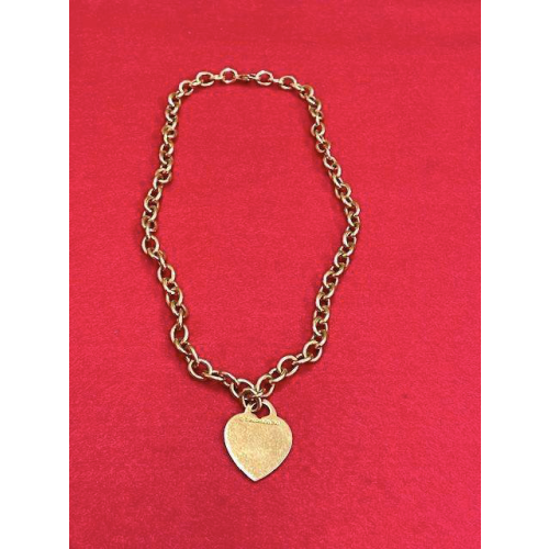 廃盤 ティファニー リターン トゥ ティファニー ハート ネックレスの画像