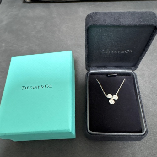 ティファニーペーパーフラワーネックレスの画像