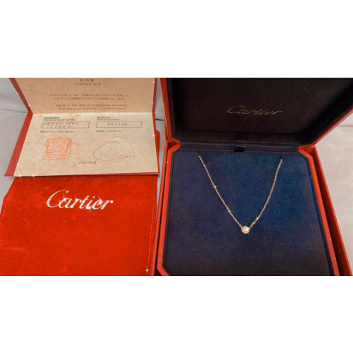 カルティエネックレスの画像