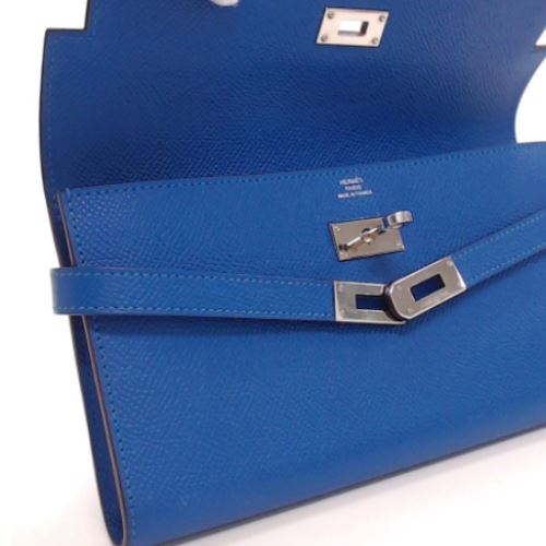 HERMES　エルメス 商品名 ケリーウォレット　エプソン　2つ折り長財布