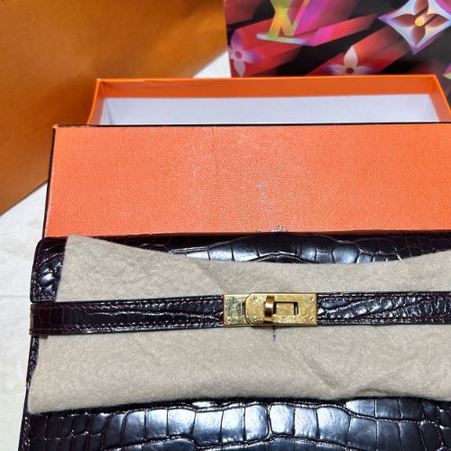 エルメス　ケリーウォレット アリゲーター