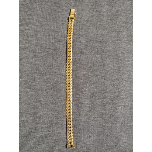 18金6面ダブル喜平ブレスレット 30g 18cmの画像