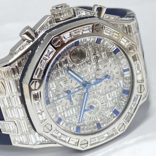 オーデマピゲ ロイヤルオーク オフショア クロノ WG バケットダイヤの画像