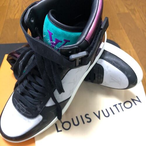 リヴォリライン レザーハイカットスニーカー MS0198 サイズ6 1/2