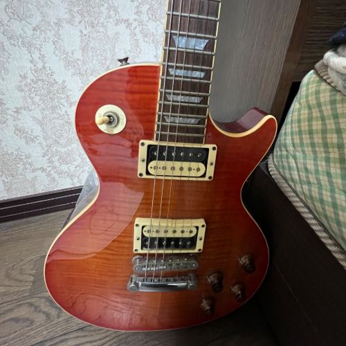 burny エレキギター RLG-55 HSB Heritage Sunburs