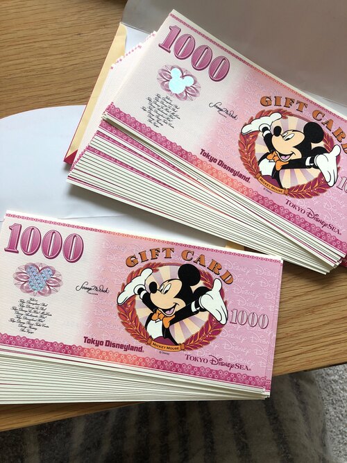 東京ディズニーランド ギフトカード