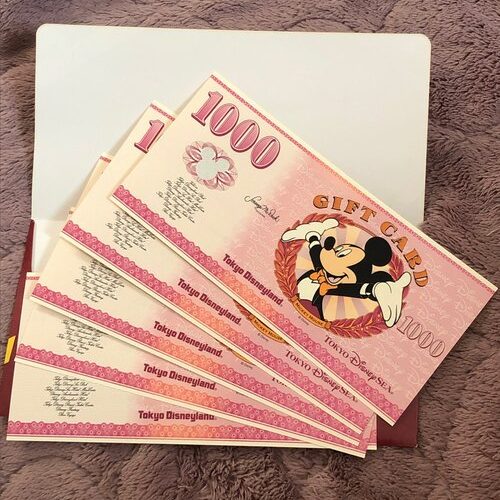 東京ディズニーリゾート ギフト券