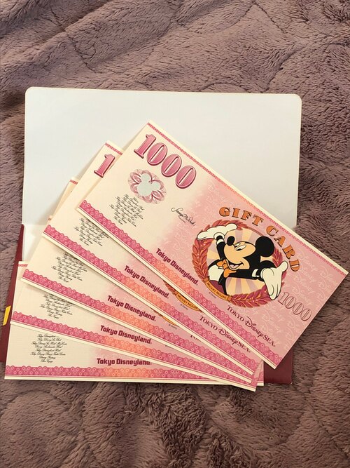 東京ディズニーリゾート ギフト券