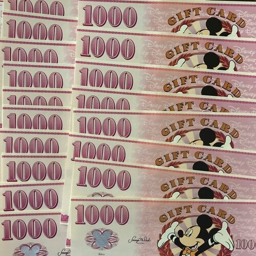 東京ディズニーランドギフトカード