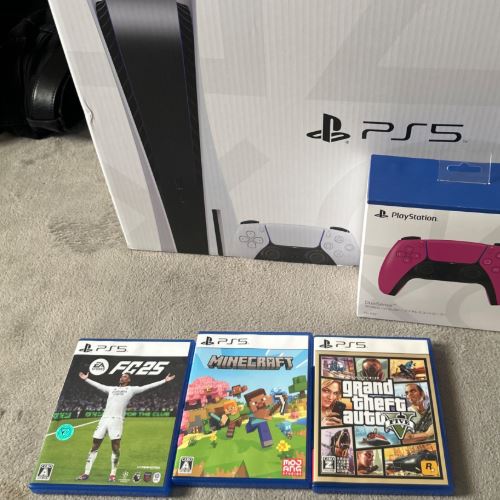 プレステ5、コントローラー、ソフト