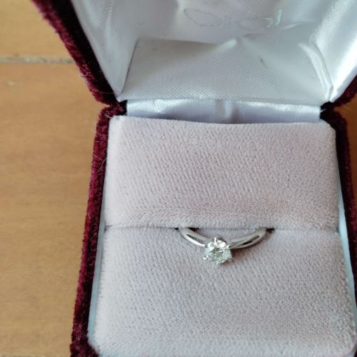 プラチナダイヤリング