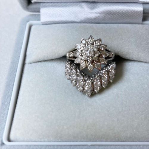 ダイヤモンドのプラチナリング